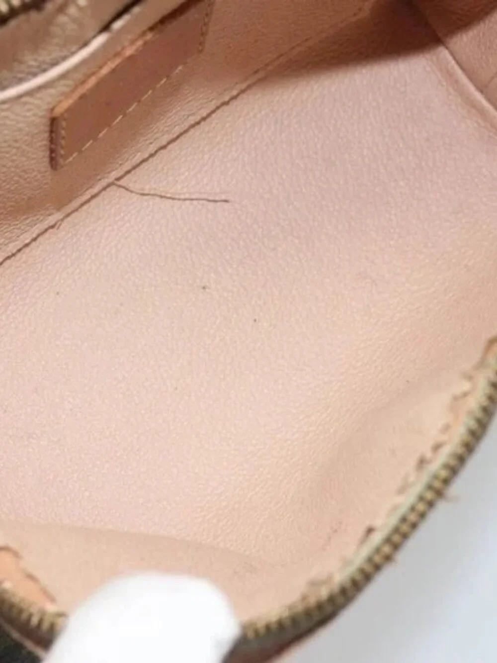 LOUIS VUITTON Monogram Pochette Cosmetic PM Pouch M43998 LV Auth 177168